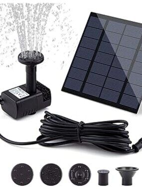 NWOT Solar Fountain Kit